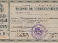 1942 - BUONO DI PRELEVAMENTO