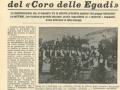 1971 CORO DELLE EGADI CONCERTO NATALIZIO