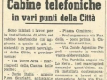 1972 CABINE TELEFONICHE